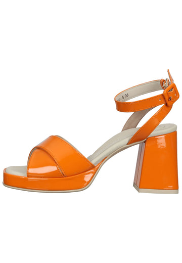 Paul Green Sandalen Lederimitat Orange