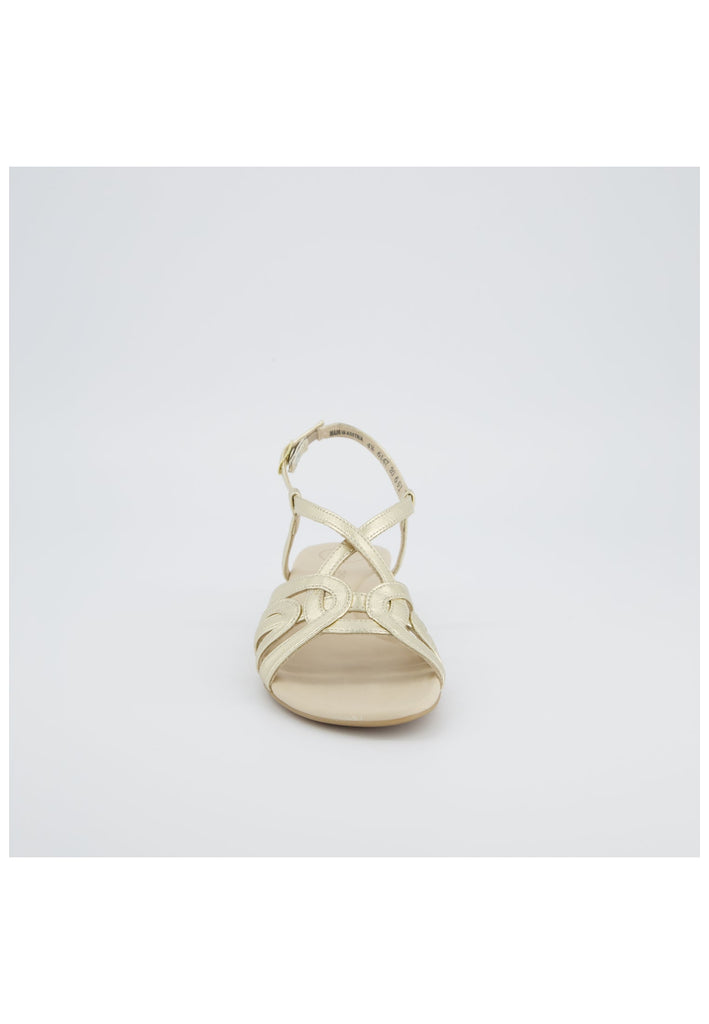 Paul Green Sandalen Lederimitat Platin