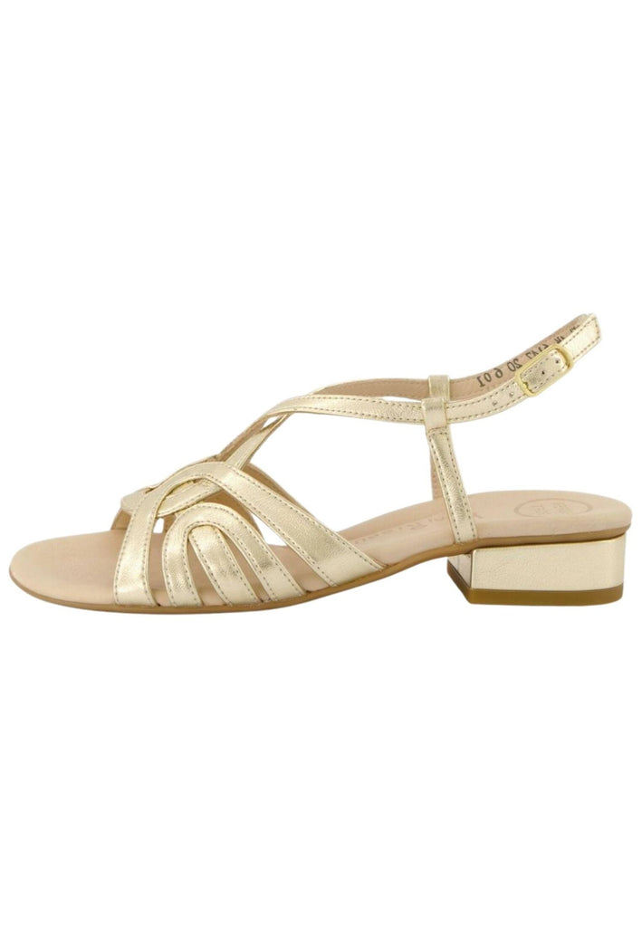 Paul Green Sandalen Lederimitat Platin