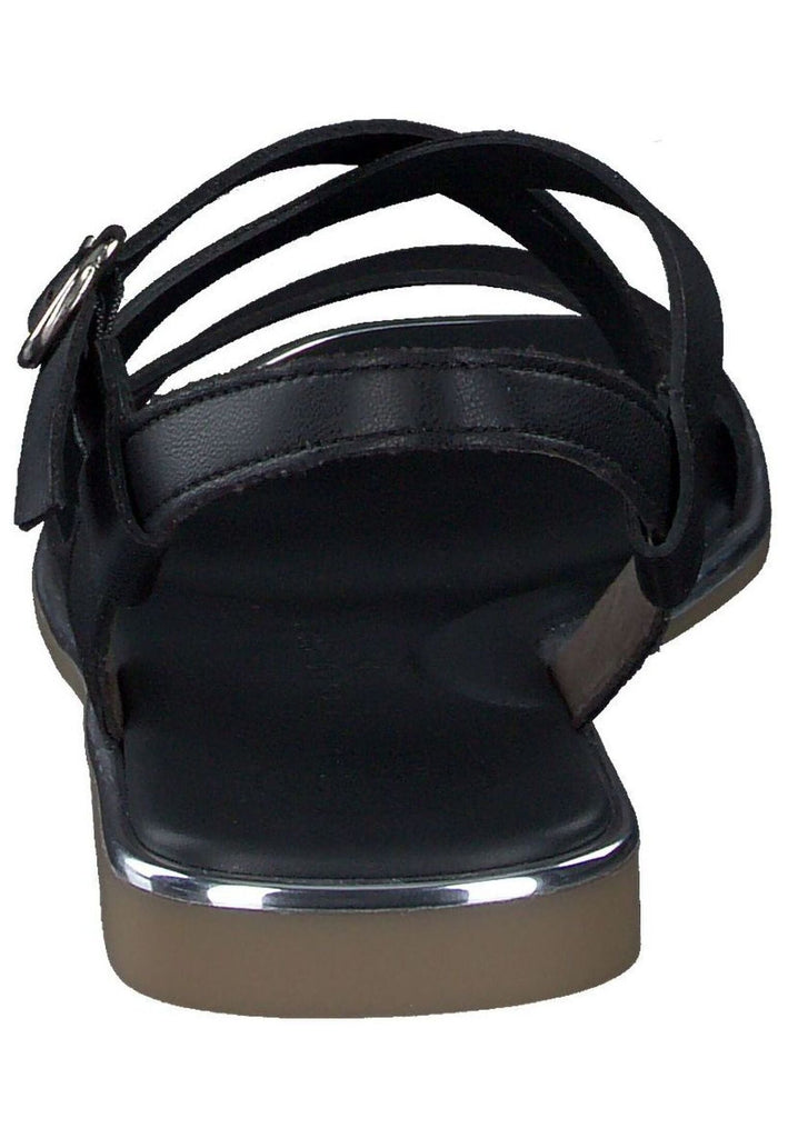 Paul Green Sandalen Lederimitat Schwarz