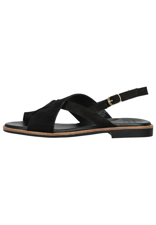 Paul Green Sandalen Nubukleder Black