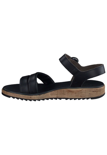 Sandalen Paul Green Sandalen Glattleder Schwarz
