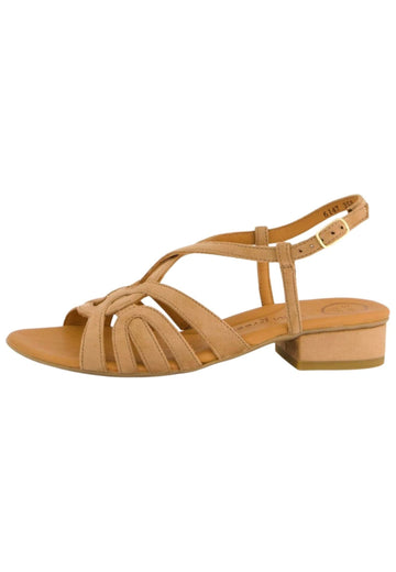 Sandalen Paul Green Sandalen Lederimitat Hellbraun