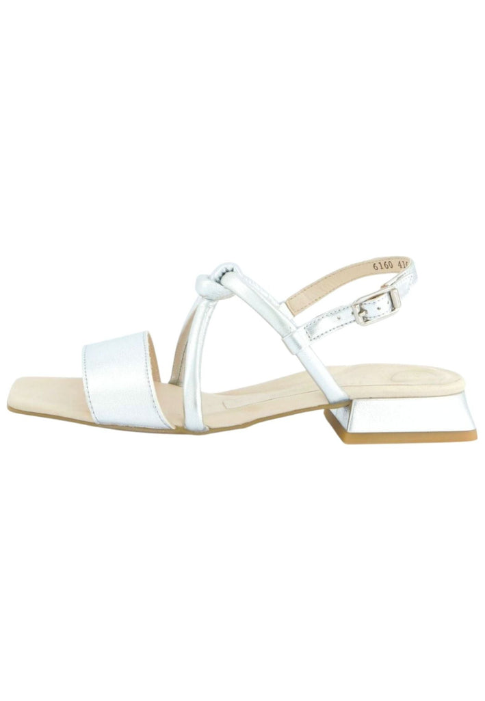 Sandalen Paul Green Sandalen Lederimitat Metallic Silver