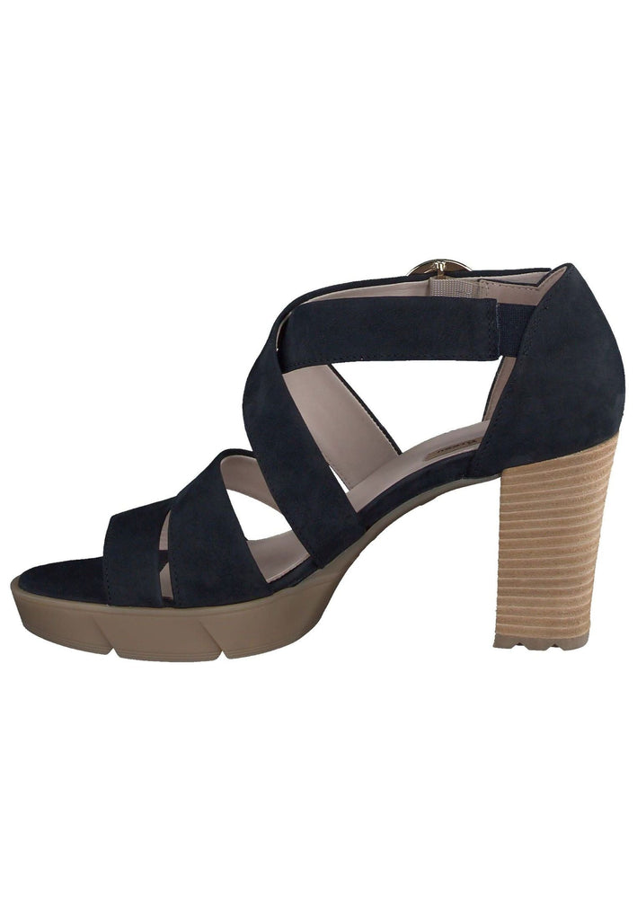 Sandalen Paul Green Sandalen Nubukleder Blau