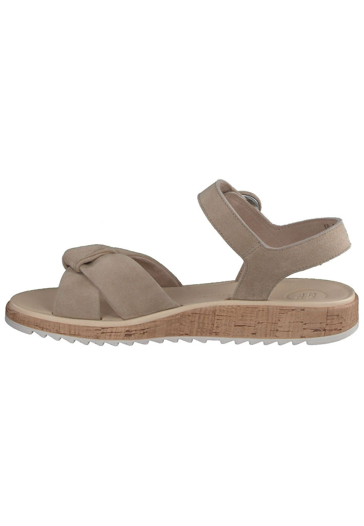Sandalen Paul Green Sandalen Veloursleder Champagne