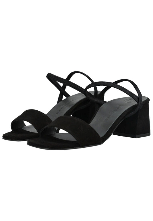 Paul Green Sandalen Veloursleder Black