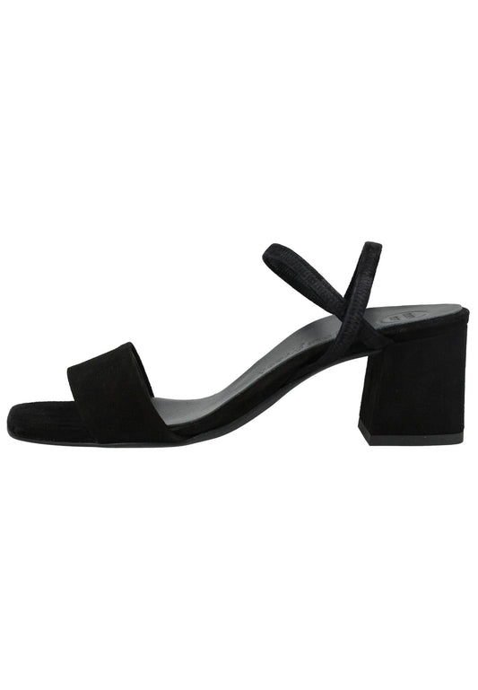 Paul Green Sandalen Veloursleder Black