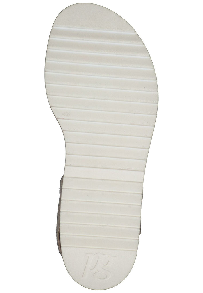 Paul Green Sandalen Veloursleder Champagne