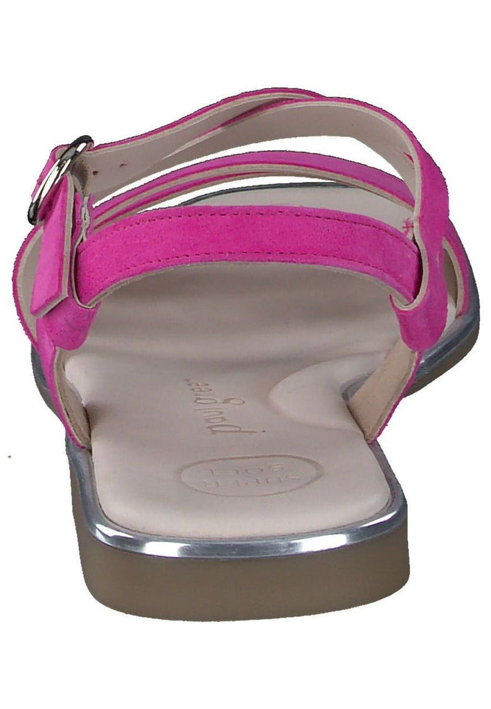Paul Green Sandalen Veloursleder Pink