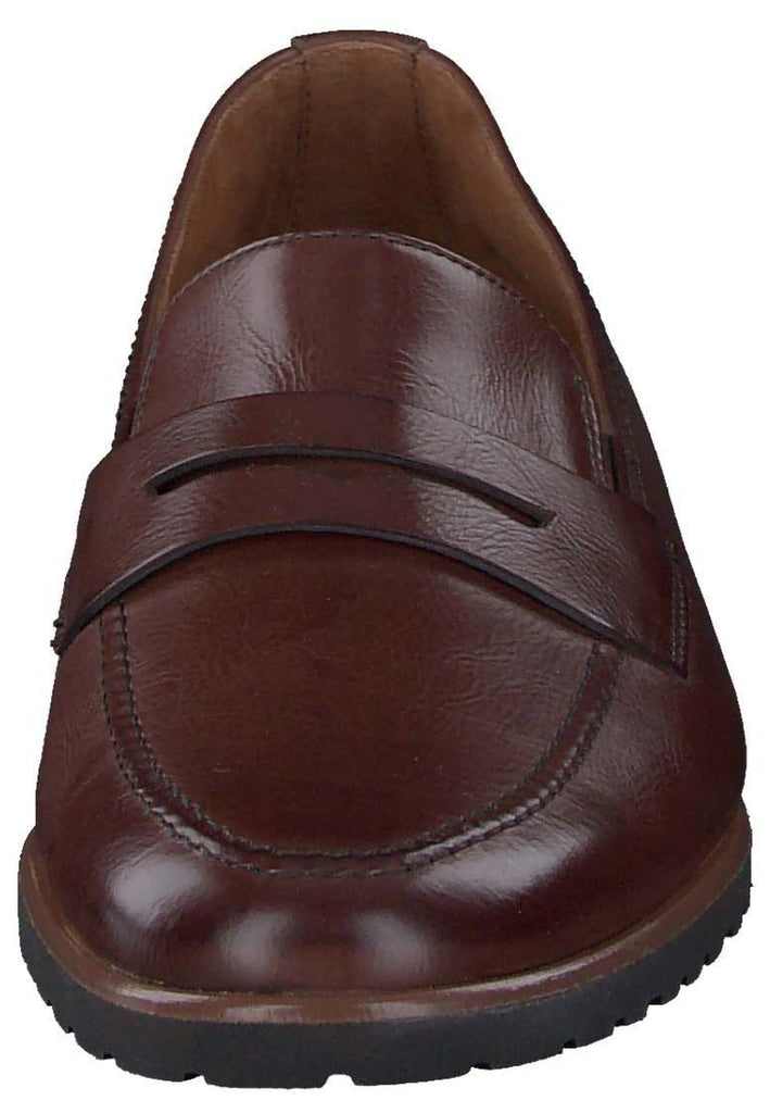 Paul Green Slipper Glattleder Braun