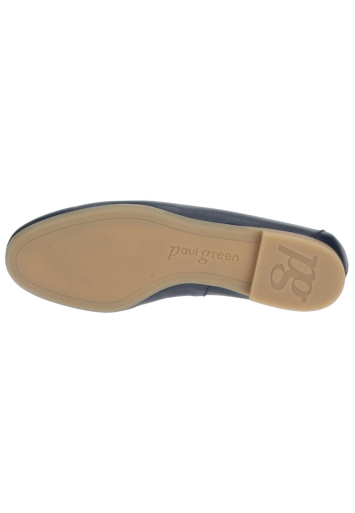 Paul Green Slipper Glattleder Dunkelblau