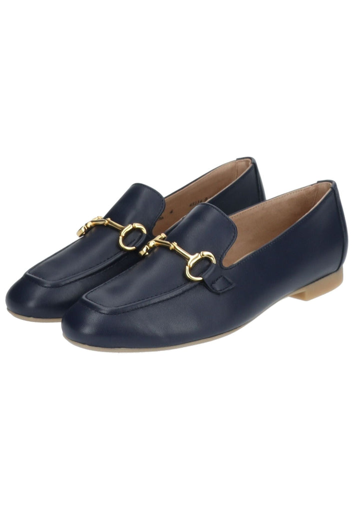 Paul Green Slipper Glattleder Dunkelblau