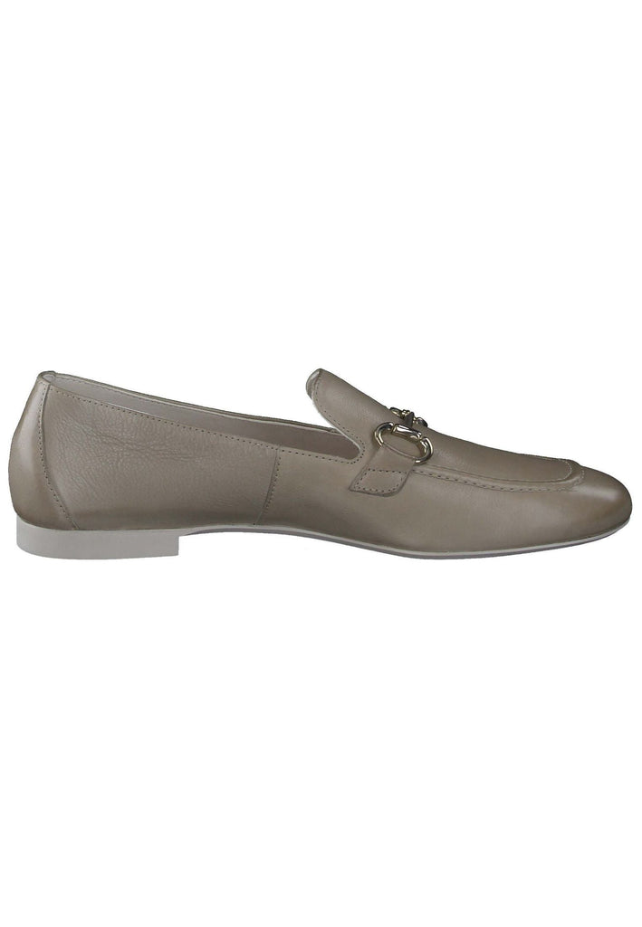 Paul Green Slipper Glattleder Khaki