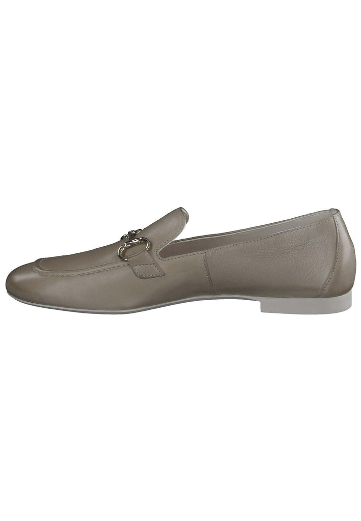 Paul Green Slipper Glattleder Khaki