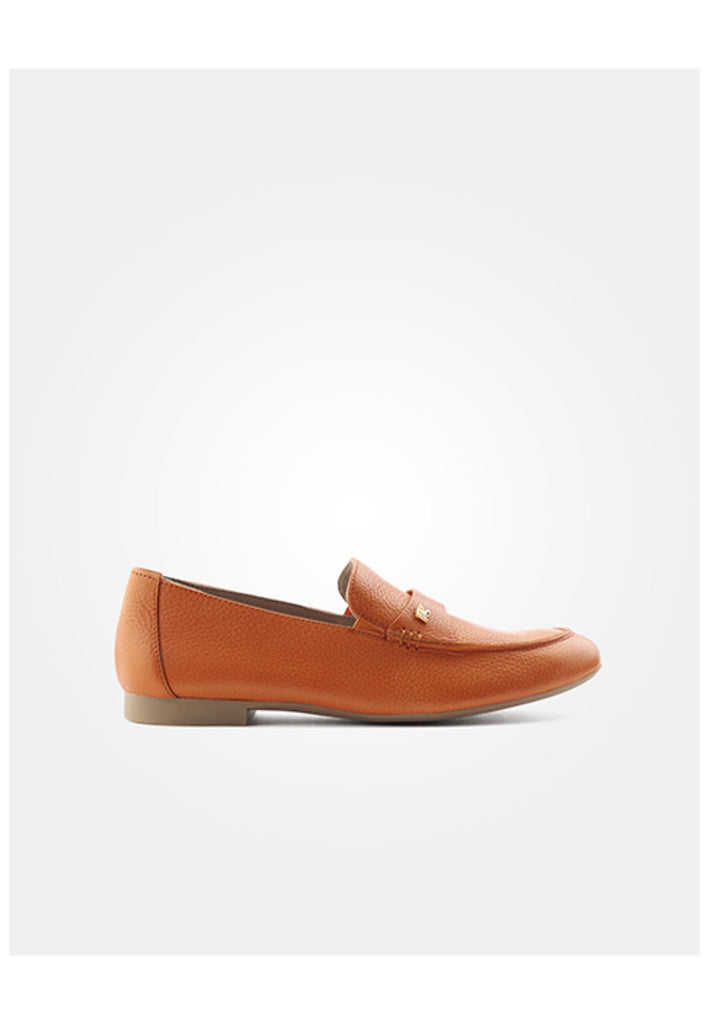 Paul Green Slipper Glattleder Orange