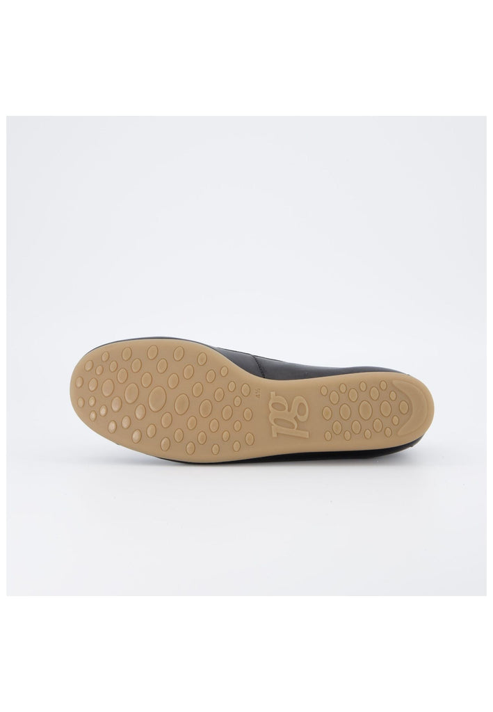 Paul Green Slipper Glattleder Schwarz