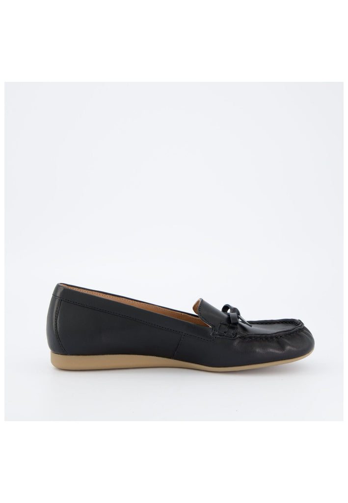 Paul Green Slipper Glattleder Schwarz