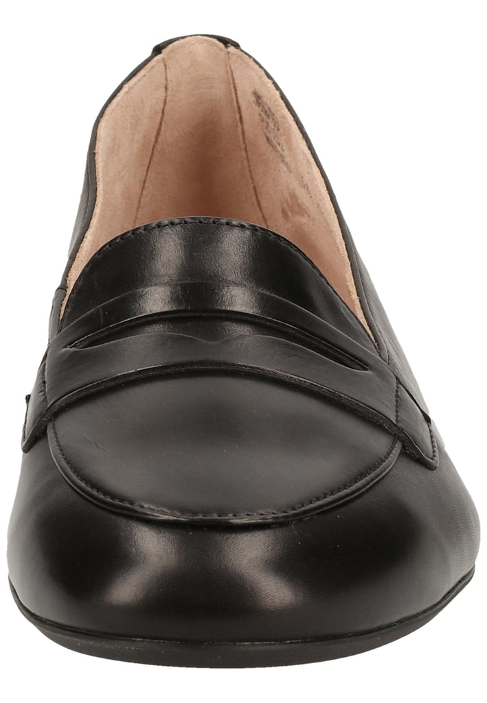 Paul Green Slipper Glattleder Schwarz