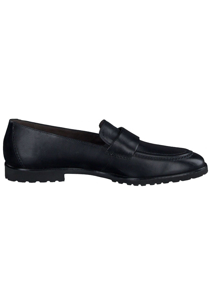 Paul Green Slipper Glattleder Schwarz