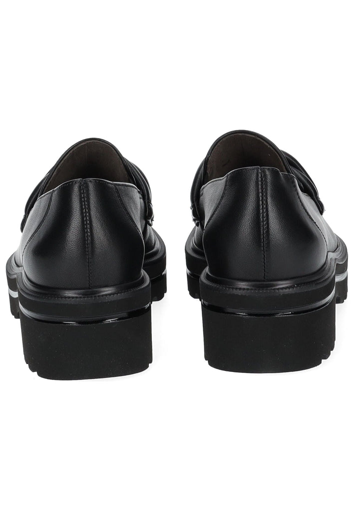 Paul Green Slipper Glattleder Schwarz