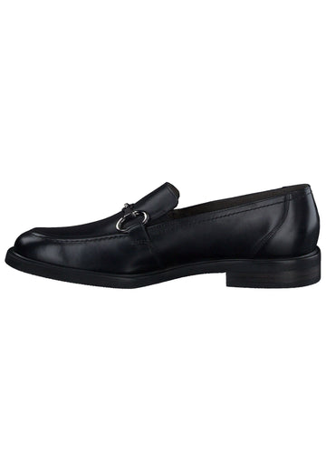 Paul Green Slipper Glattleder Schwarz