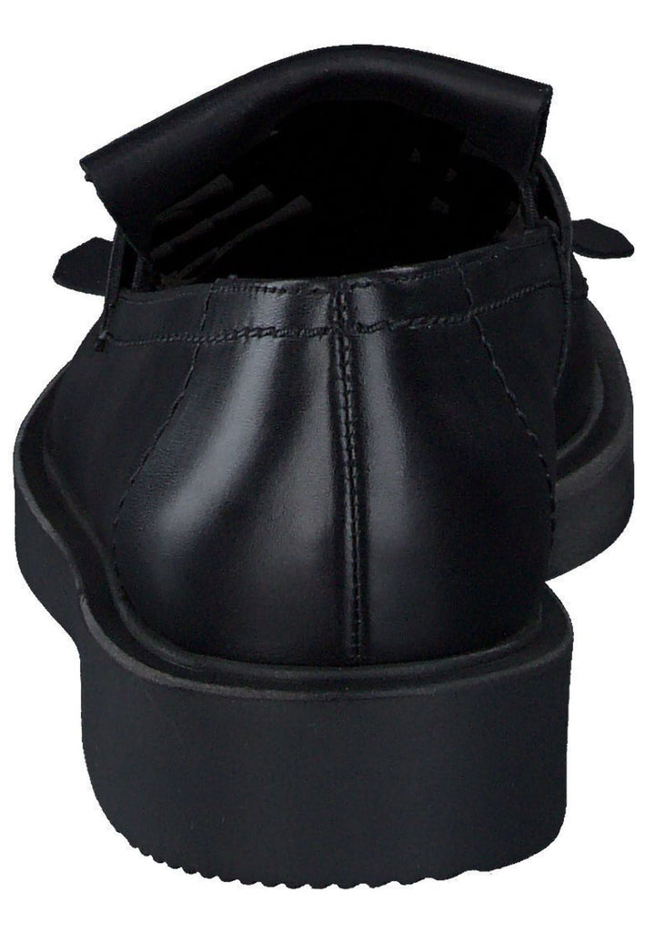 Paul Green Slipper Glattleder Schwarz