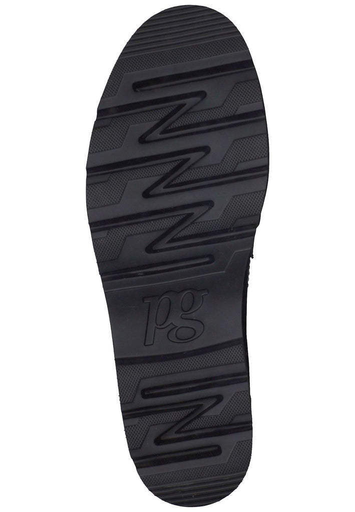 Paul Green Slipper Glattleder Schwarz