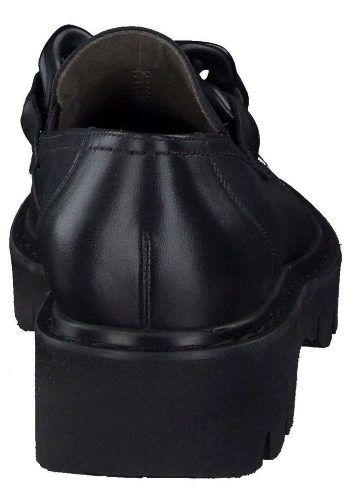 Paul Green Slipper Glattleder Schwarz