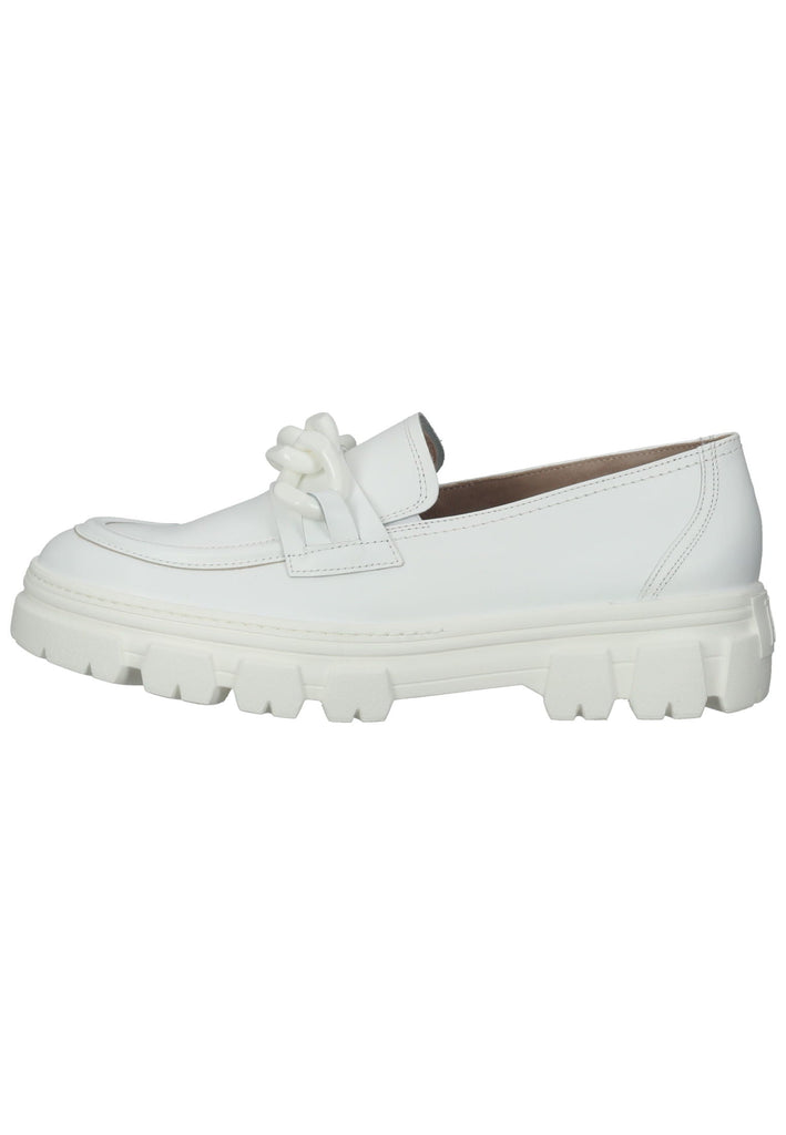 Paul Green Slipper Glattleder Weiß