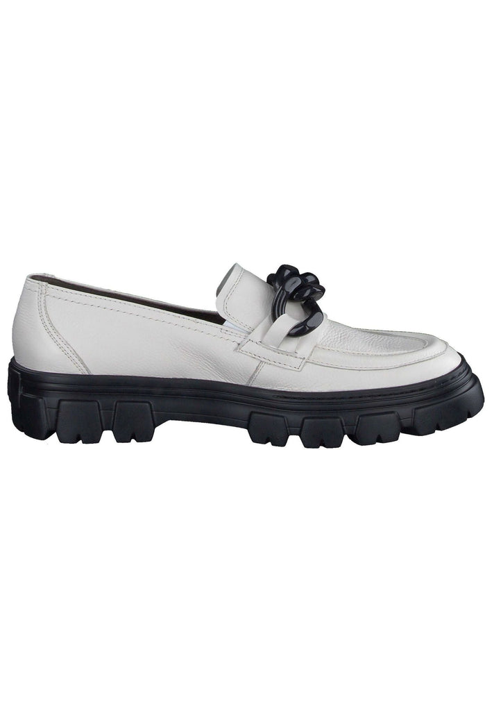 Paul Green Slipper Glattleder Weiß