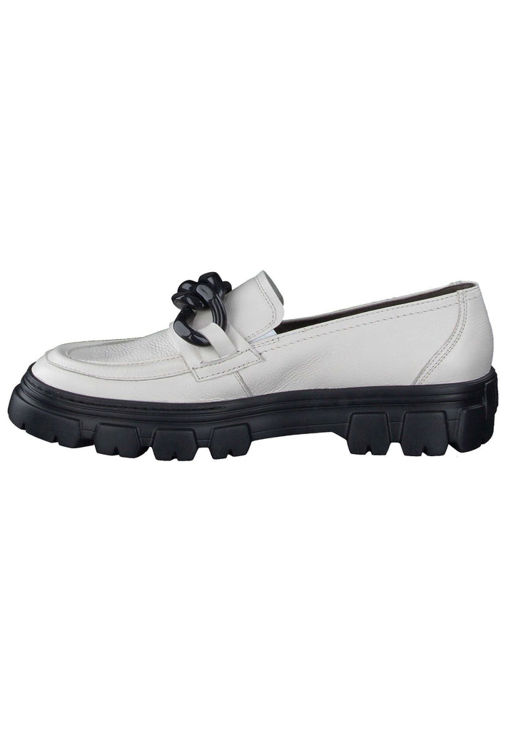 Paul Green Slipper Glattleder Weiß