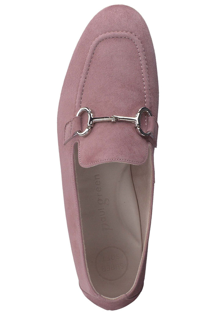 Paul Green Slipper Leder Altrosa