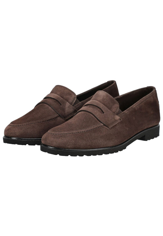 Paul Green Slipper Leder Braun