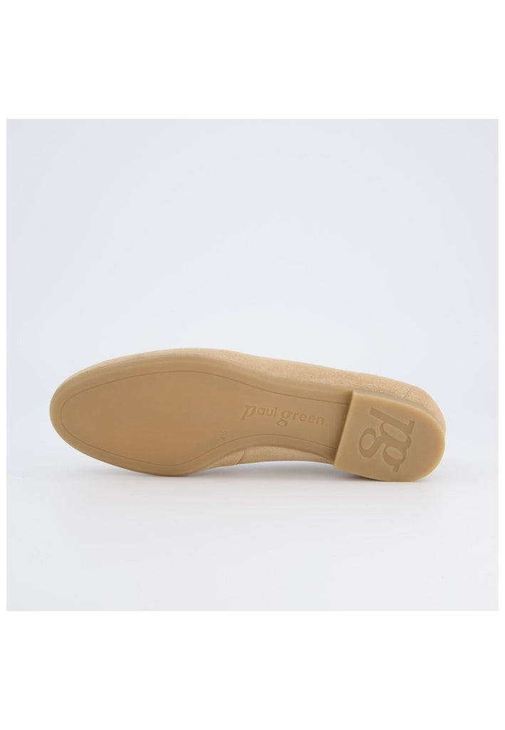 Paul Green Slipper Leder Hellbraun