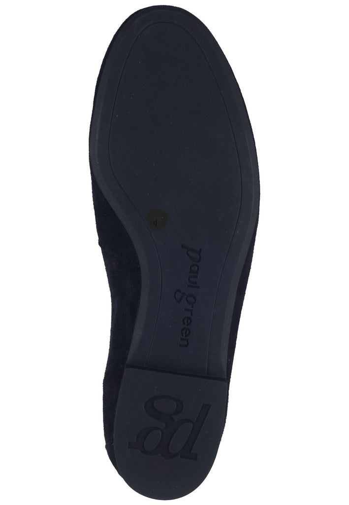 Paul Green Slipper Leder Schwarz