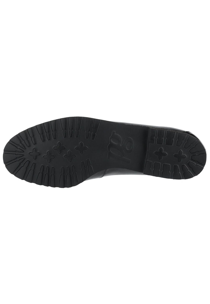 Paul Green Slipper Leder Schwarz Lack