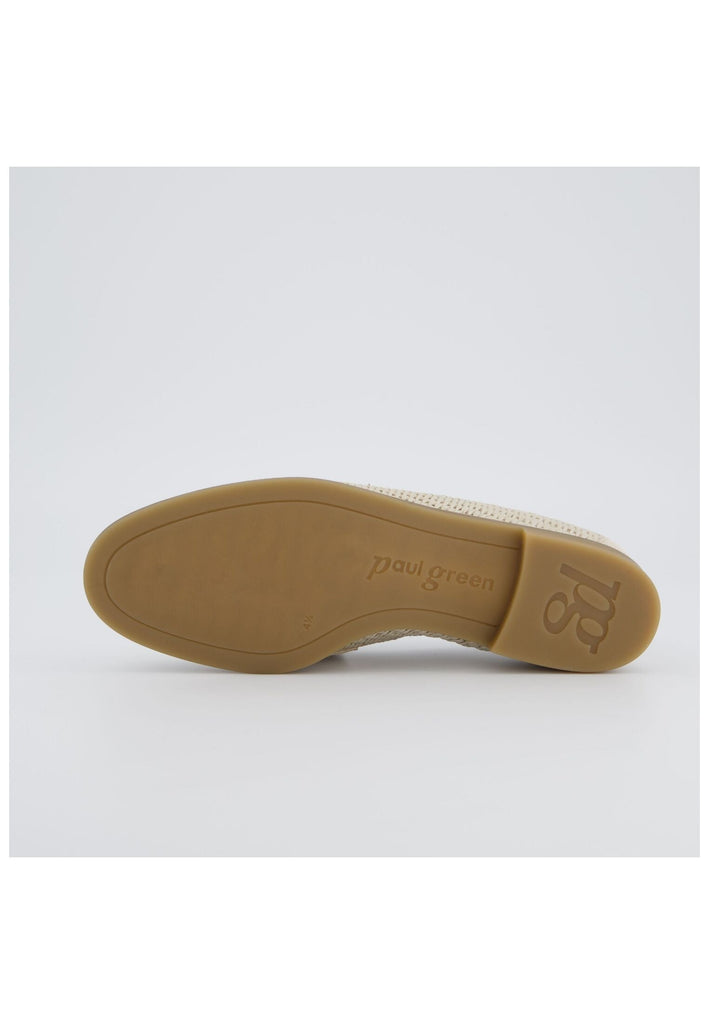 Paul Green Slipper Lederimitat Hellbeige