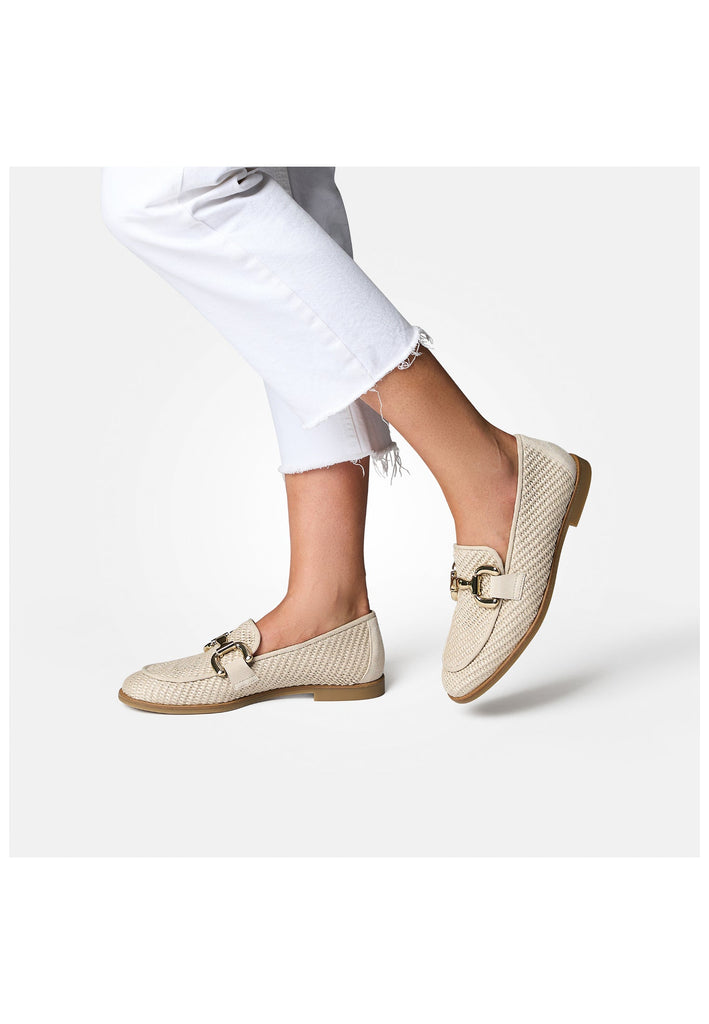 Paul Green Slipper Lederimitat Hellbeige
