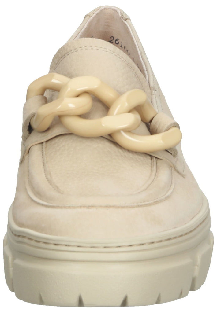 Paul Green Slipper Nubukleder Beige