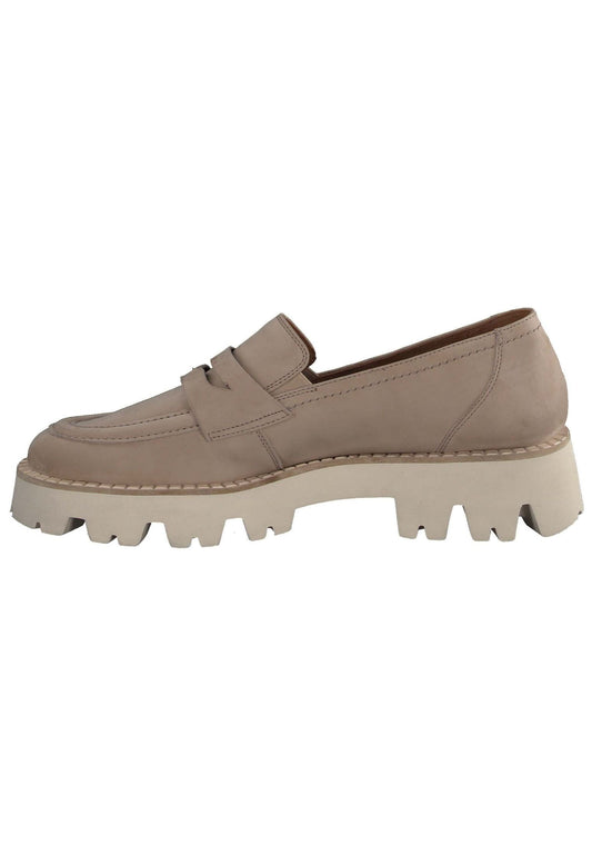 Paul Green Slipper Nubukleder Beige
