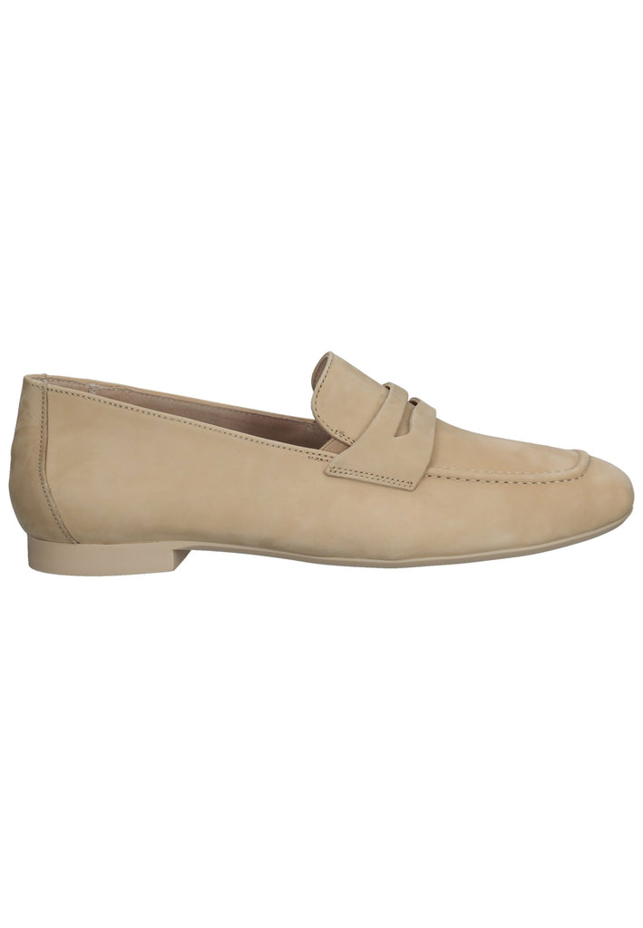 Paul Green Slipper Nubukleder Hellbraun