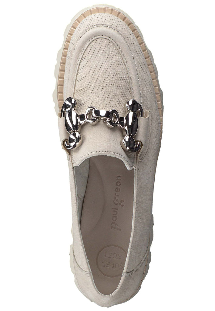 Paul Green Slipper Nubukleder Sand