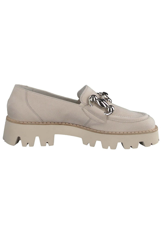 Paul Green Slipper Nubukleder Sand