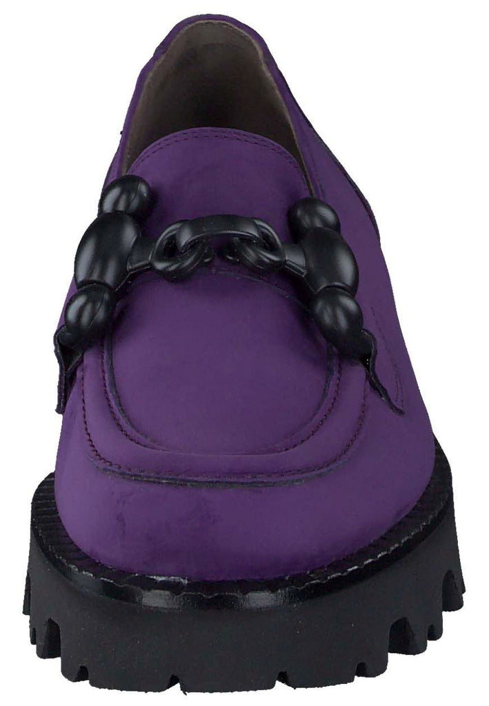 Paul Green Slipper Nubukleder Violett