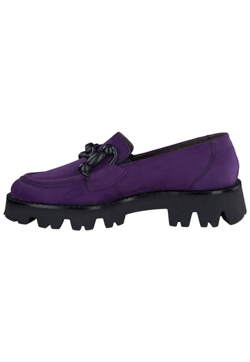 Paul Green Slipper Nubukleder Violett