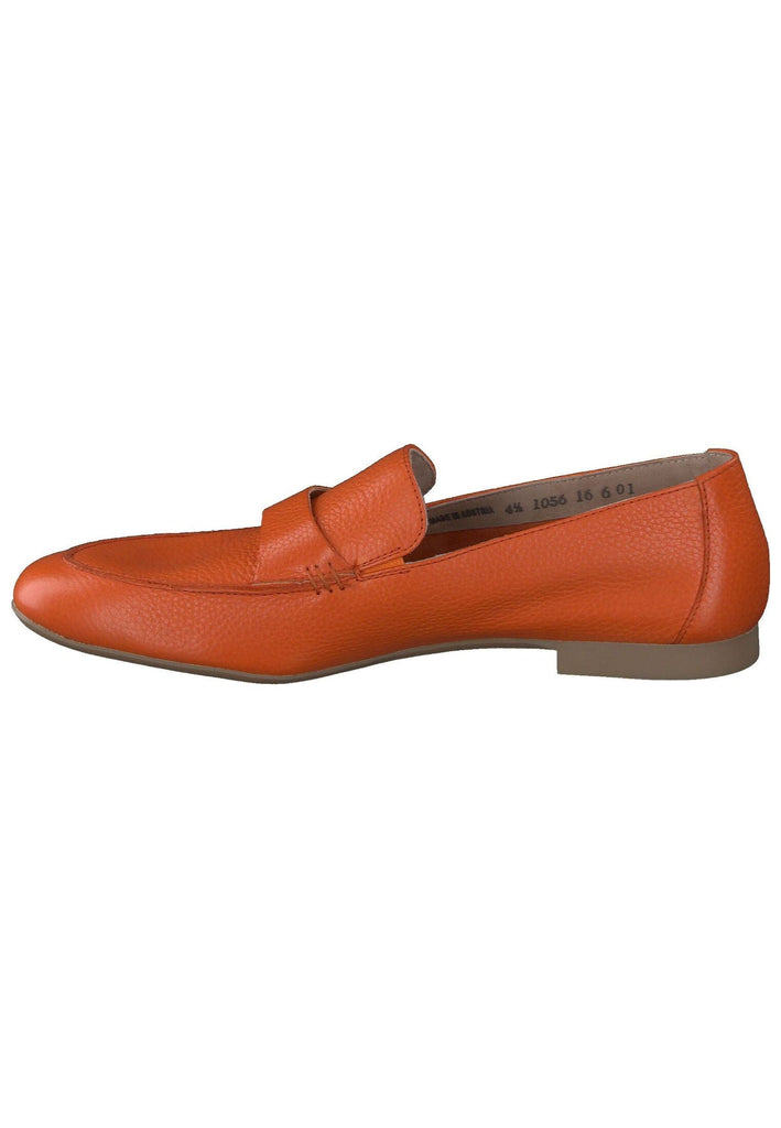 Slipper Paul Green Slipper Glattleder Orange
