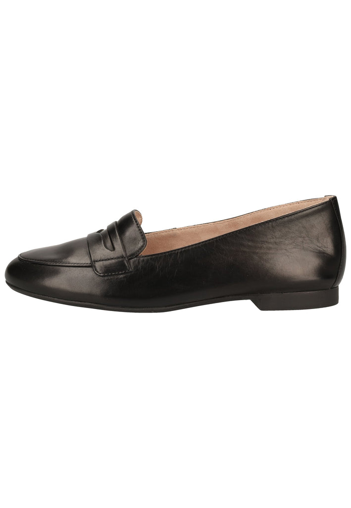 Slipper Paul Green Slipper Glattleder Schwarz