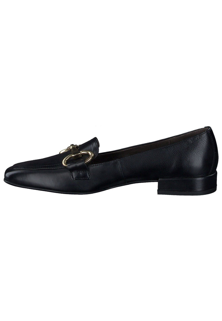 Slipper Paul Green Slipper Glattleder Schwarz