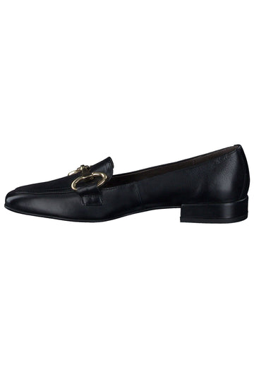 Slipper Paul Green Slipper Glattleder Schwarz